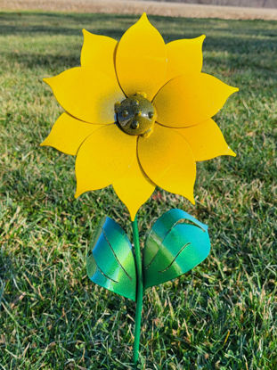Picture of 22-Short Yellow Sunflower Mini Flower
