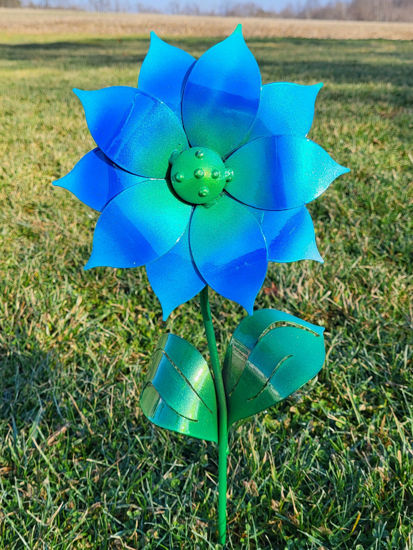 Picture of 22-Short Spring Day Blue Sunflower