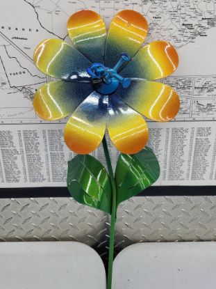 Show details for 22-Short Scorched Steel Daisy Picture of 22-Short Scorched Steel Daisy
