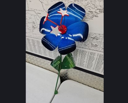 Picture of 22-Short Poppy  Patriotic Midnight Poppy