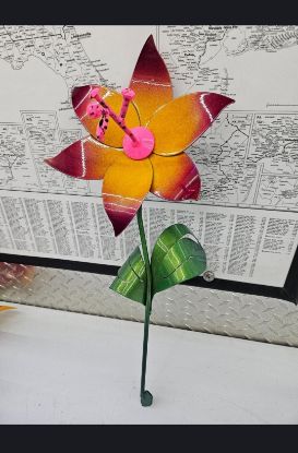 Picture of 22-Short PM Poinsettia Burnt Cherry Sun Pink Freaky