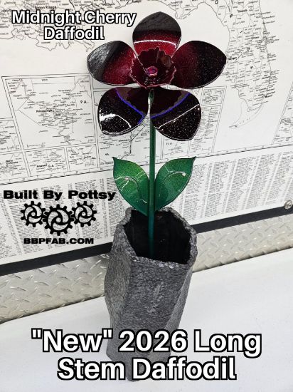 Picture of Midnight Cherry Daffodil Long Stem