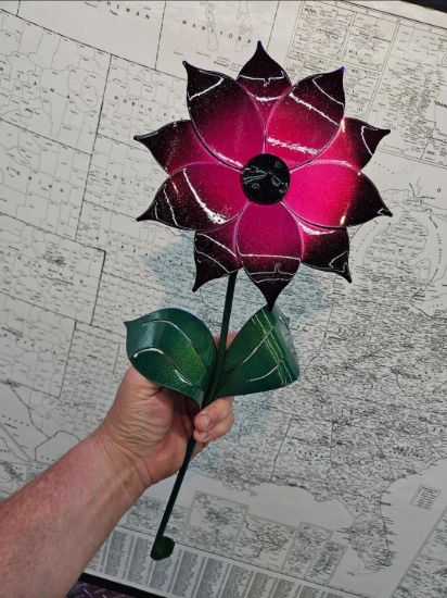 Picture of 22-Short Chrome Berry Sunflower